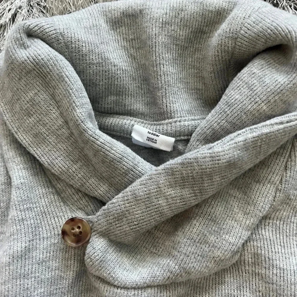 Baby Gap Boys Gray Cowl Neck Sweater 4 Years